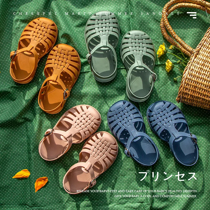 factory fashiongirls boy kids shoes princess shoes summer wholesale kids sandals girls Sandals for children clog slipper
