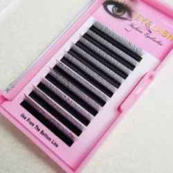 Wholesale Volume Lash Extension Supplies Private Label Faux Mink Lashes Silk Eyelashes Individual Eyelash Extensions