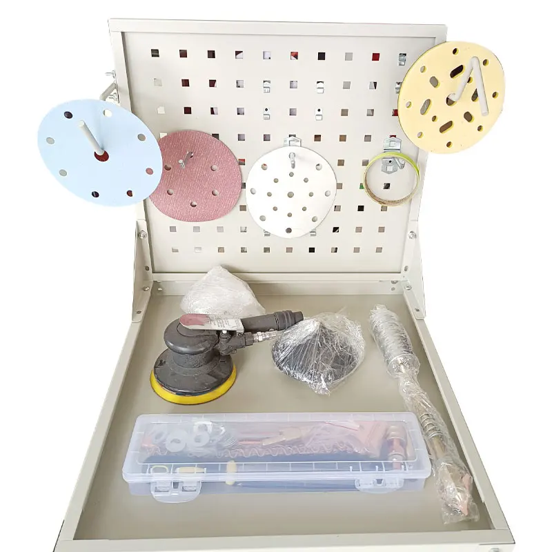 Tool Cart  Combination  Series Car Workshop Garage Metal Tool Cabinet Trolley   with Handle and Wheels