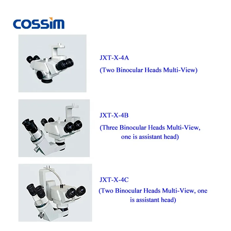 JXT-X-4 Neurosurgery Operation Ophthalmic Eye Surgery Microscope with Assistant Lens & Foot Pulley Control for Surgical Teaching
