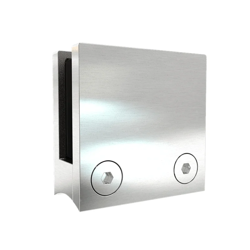 Aleader Stainless Steel Glass Clamp Square Glass Clamp Glass Clip