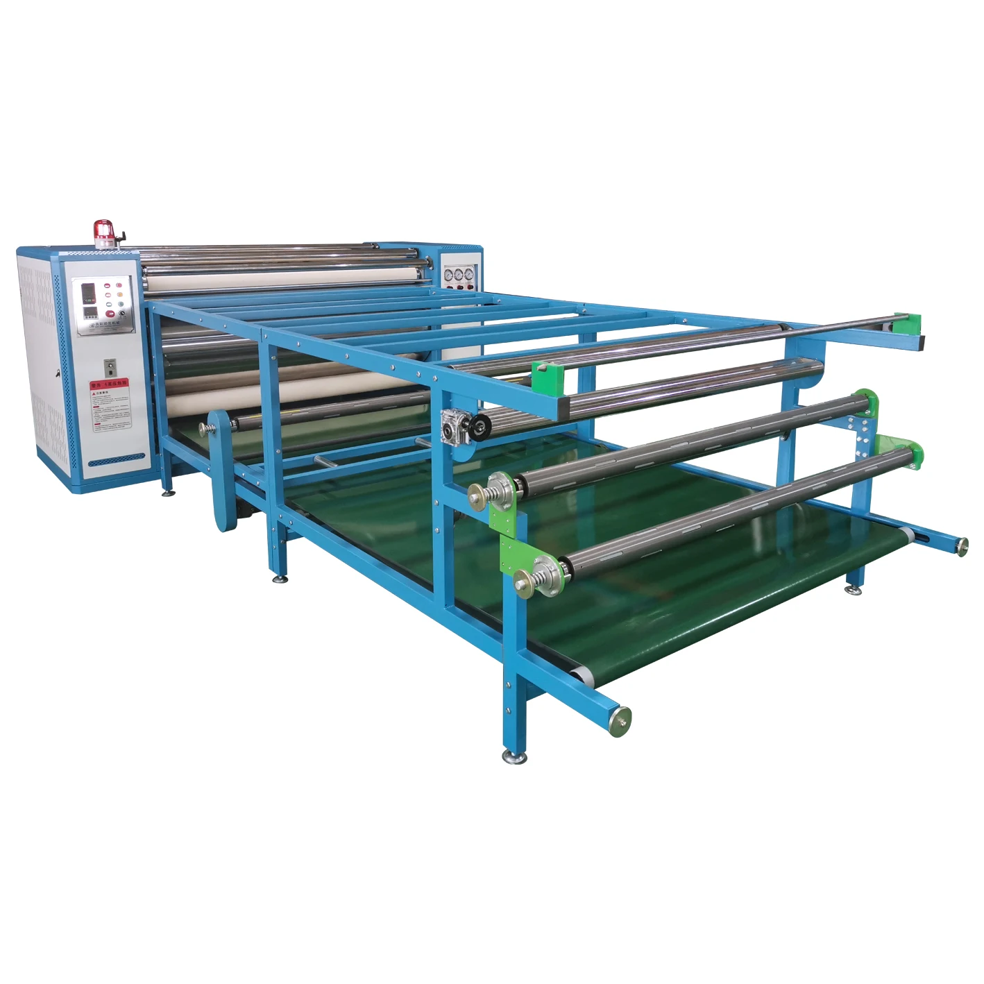 1.7m roller heat press machine sublimation paper roll to roll heating transfer machine