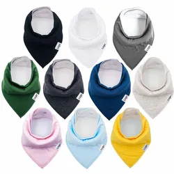 Custom Print Organic Cotton Disposable Baby Clothing Bib