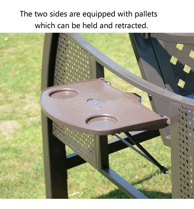 Wholesales Cheap Outdoor Furniture Garden 3 Seats Patio Swing Chair