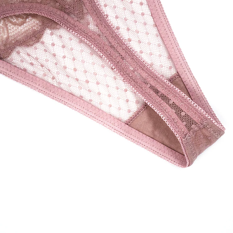 
Lace panties sexy plus size panties ladies high-end sexy lace G string transparent thong 
