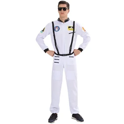 RTS halloween costume for adult orange spaceman suit white astronaut costume