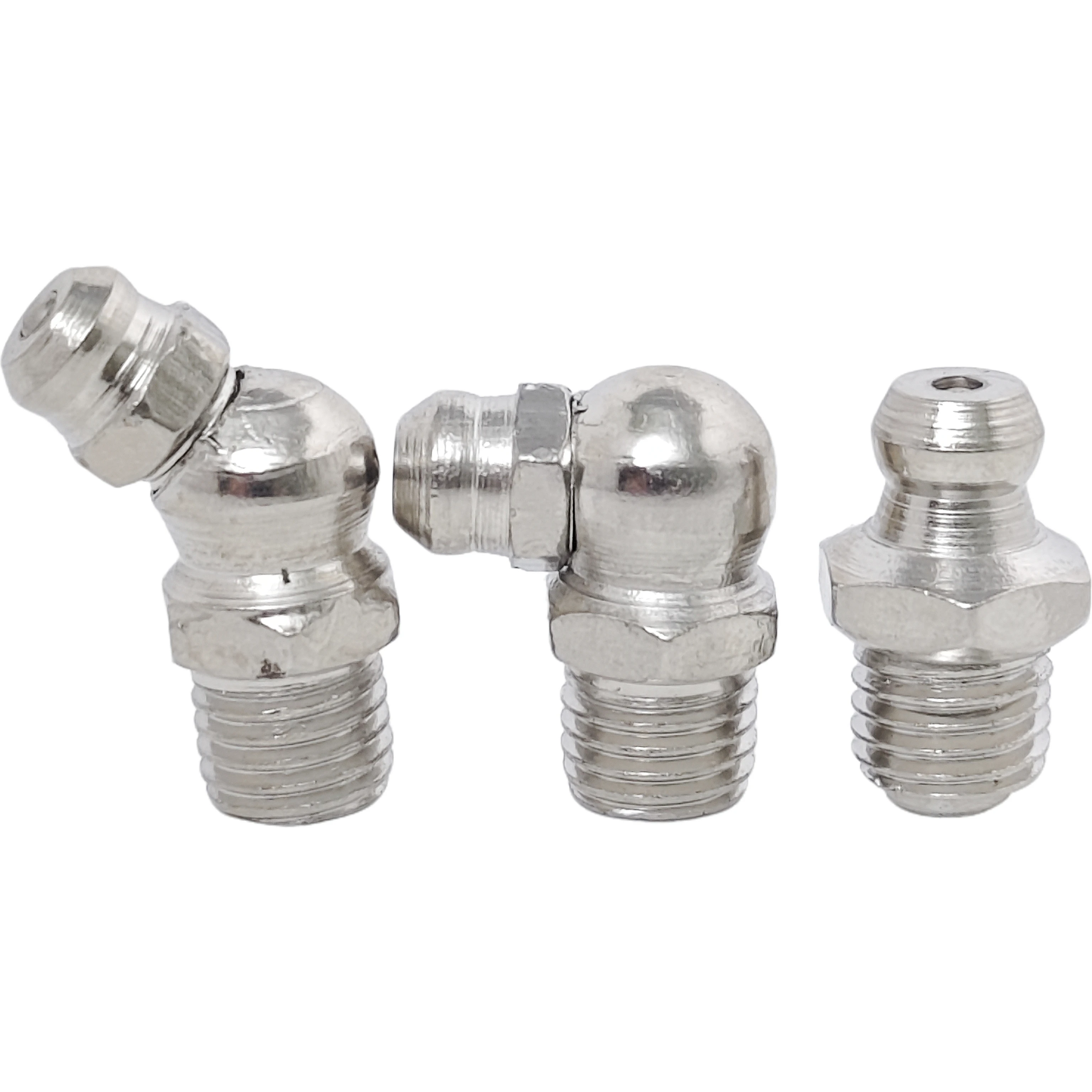 M6 M8 M10 Male Thread Straight Elbow Type Hydraulic Oil Grease Nozzle Pipe Fittings