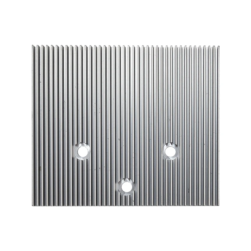 80W Custom Extruded LED Lamp Light Amplifier Anodize Customized CNC Machining Extrusion Heatsink