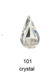 premium peridot drop Jewelry Accessories K9 crystal point back loose stone jewelry crystal element