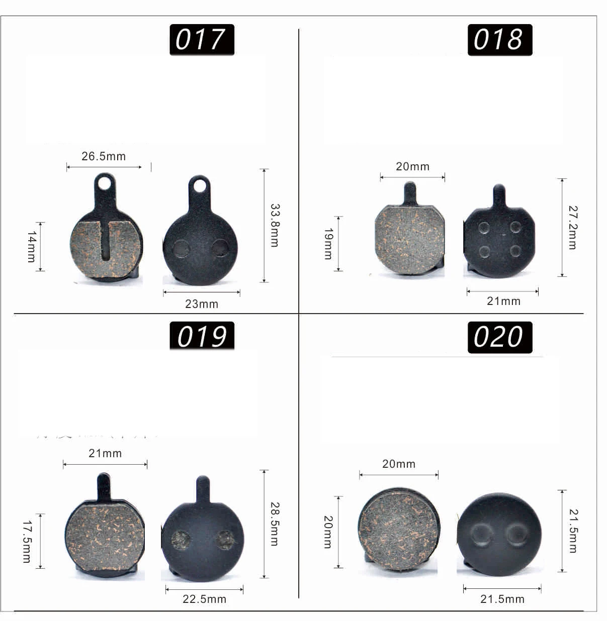 Various specifications have High quality brake pads for bicycle BB5 M355 M446 oil brake pads bicycle disc brake pad