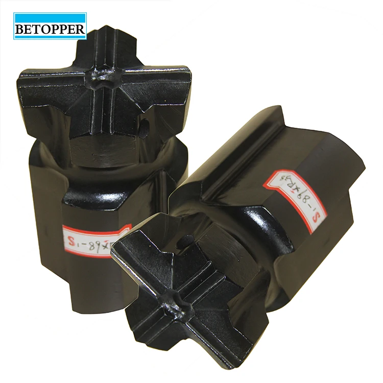 Retrac Cross Bits R32/R38/T38/T45/T51 Thread Connection Carbide Efficient Rock Quarrying Tools manufacturer