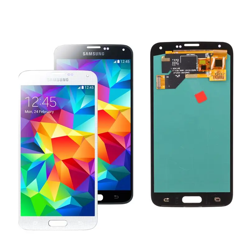 Оптовая продажа 100% гарантия ЖК-дисплей для Samsung Galaxy S5 I9600 G900 F