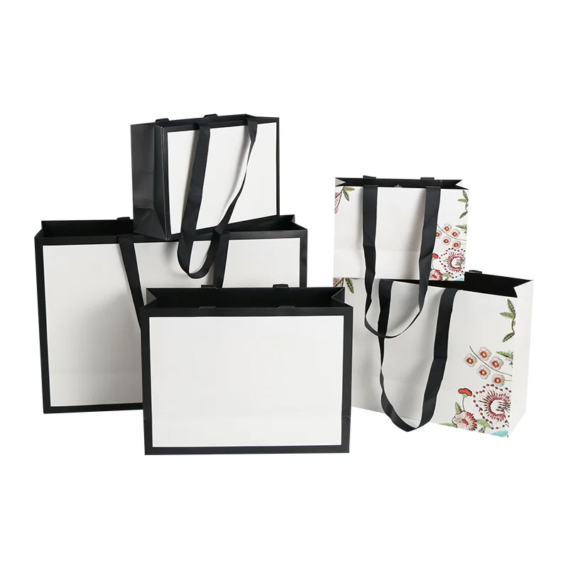 Hot sales shopping Kraft Paper Bags with Handles Bulk Paper Gift Bulk Medium Size Kraft Brown Retail Bags Craft paper Bags