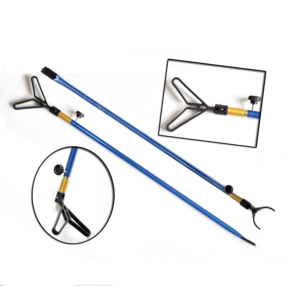 Portable Telescopic Adjustable Aluminum Fishing Blank Stick Rod Holder Carp Fishing Rod Pod