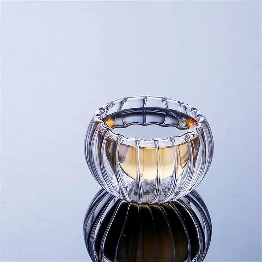 
China Factory Custom Double Wall Coffee Glassware 