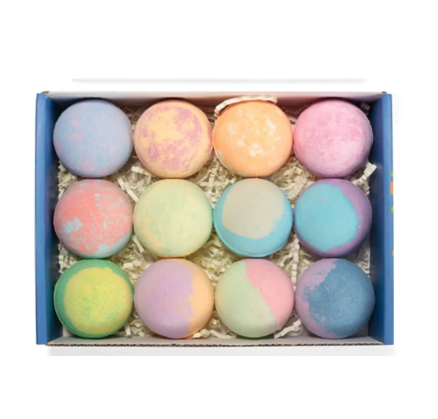 Customized Vegan Luxury Bubble Bombas De Bao Organic Essential Oil Natural Bumb Bath Cleaning Solar System Organic Bath Bombs