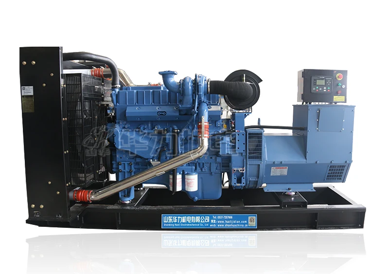 The hotel standby low fuel consumption diesel generator set 160KW Guangxi Yuchai with Wuxi Stanford motor