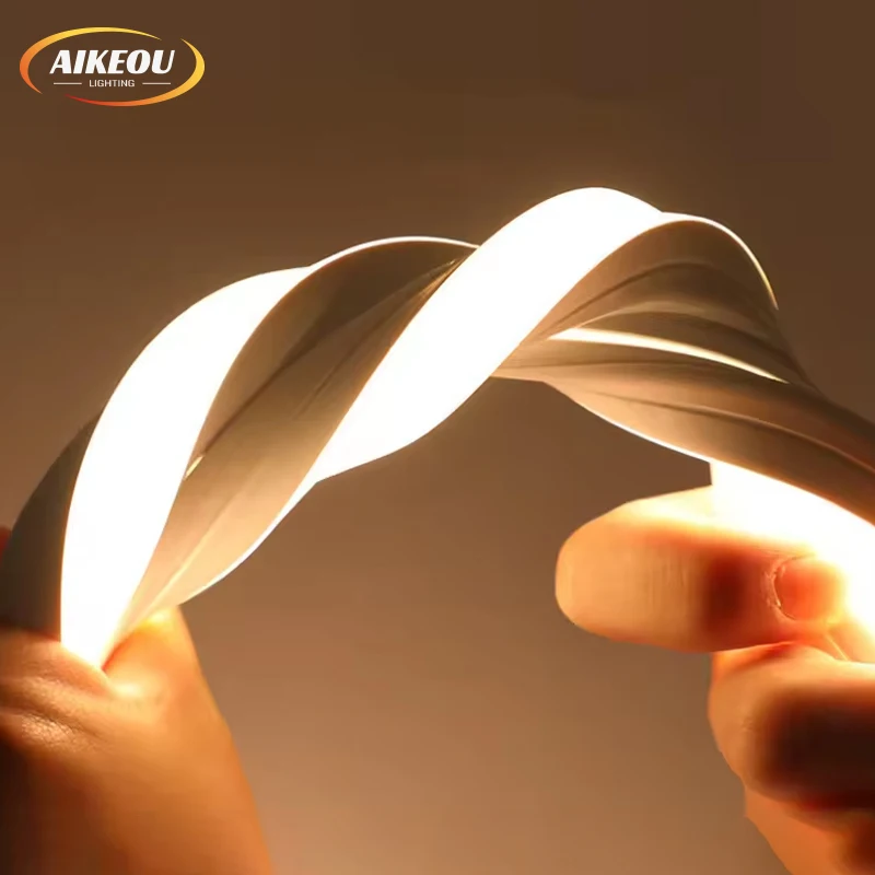 Wholesale Custom Flexible Soft Silicone Led Neon Light Strip 10x10mm 12V 24V Led Strip Lights