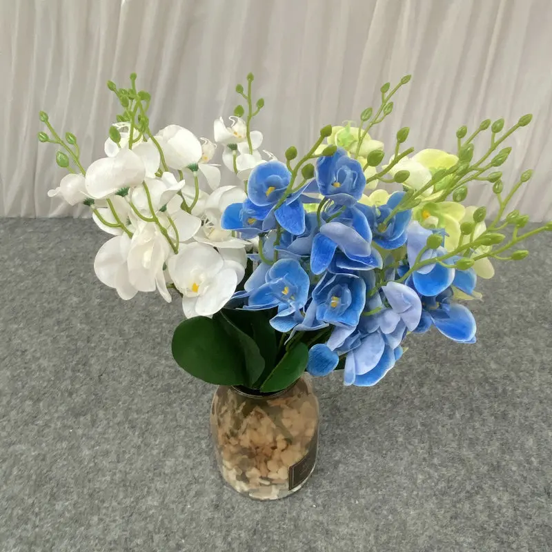 Artificial flowers are recommended for home decoration with 20 phalaenopsis orchids
