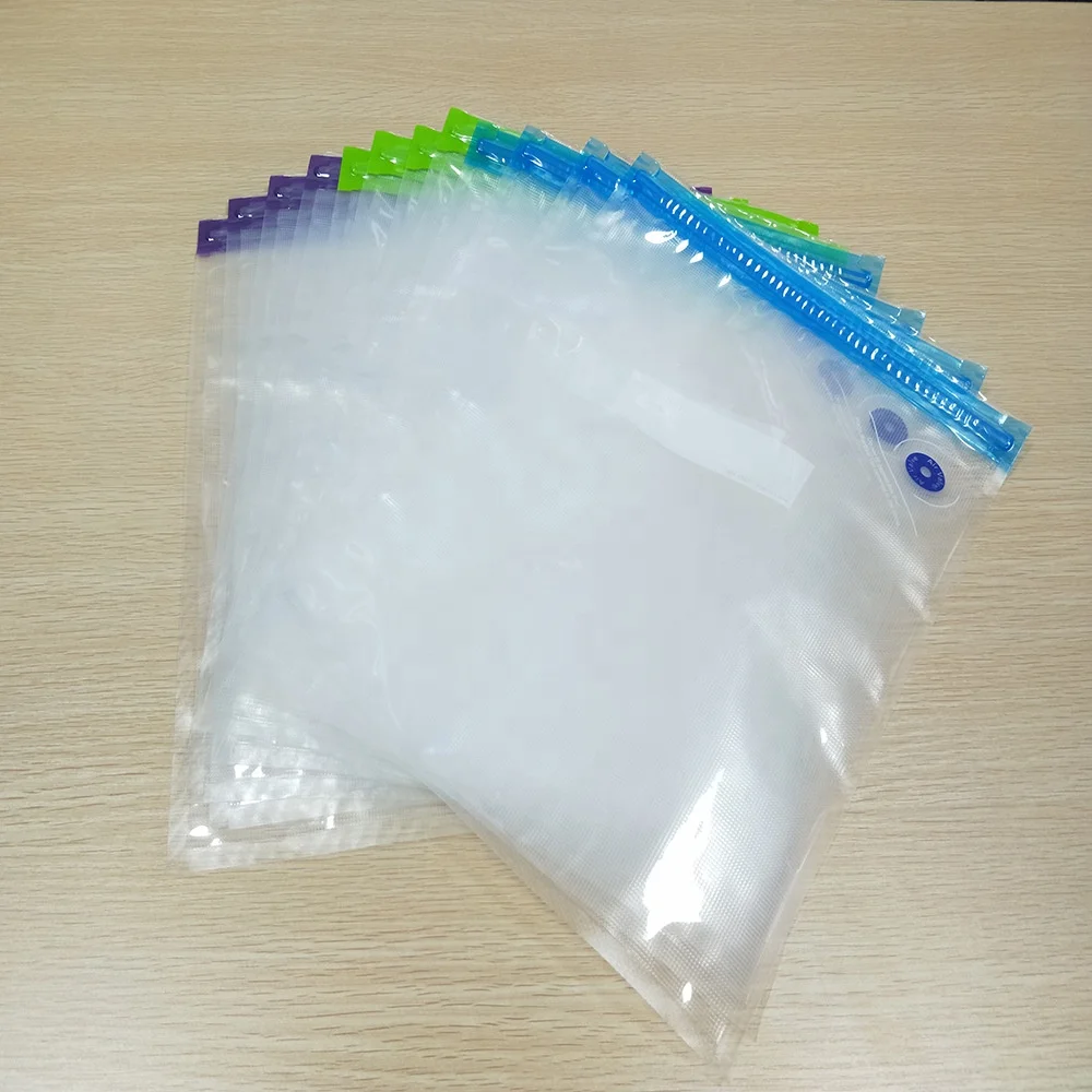 Factory spot vacuum compression bag receiving bag single layer thickness foot 7 silk transparent air pumping type  vacuum bag