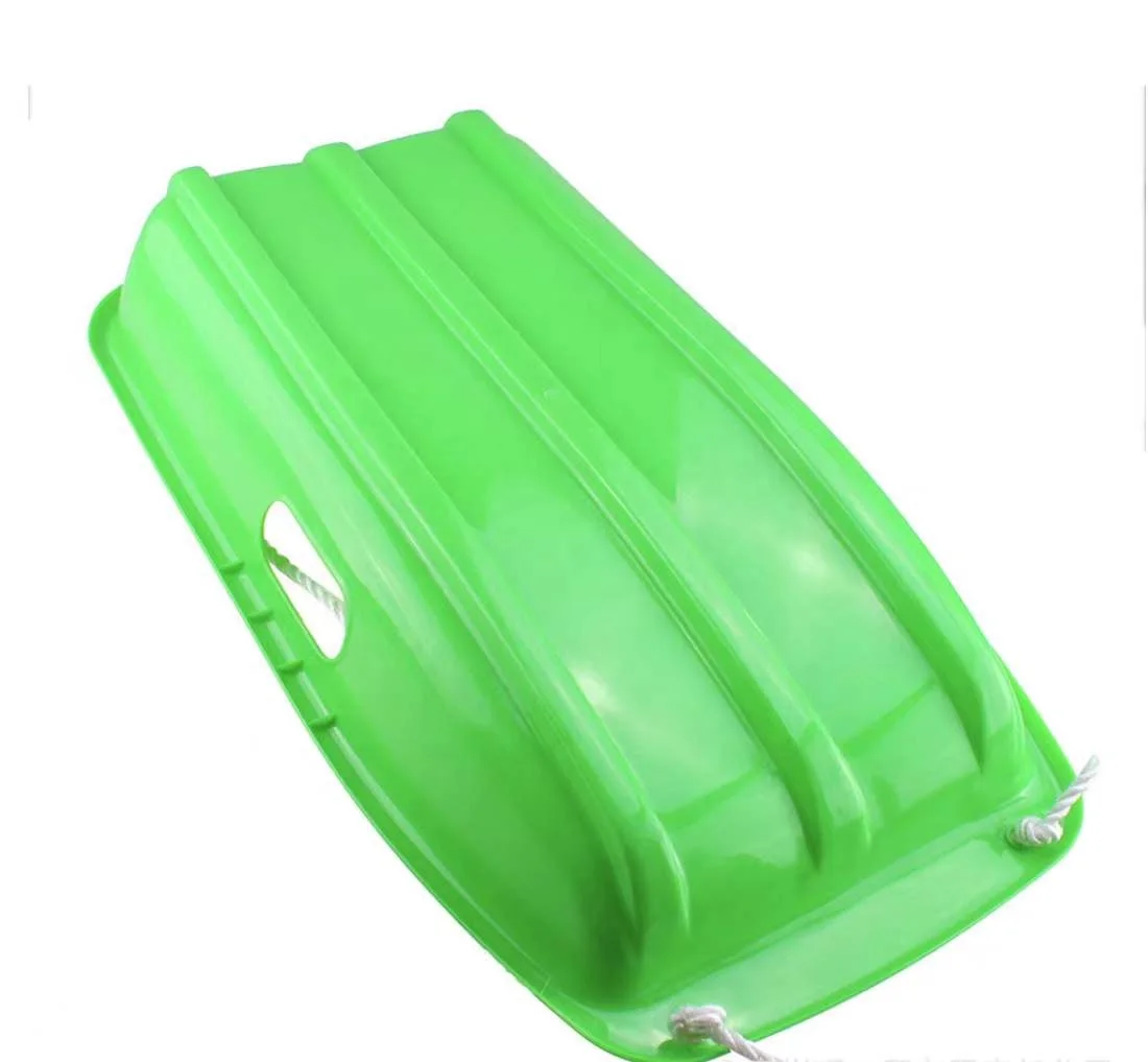 DROP SHIPPING Plastic PE Snow sled Skiing Board Slider Sledge Toboggan Sliding Skating Winter Sports