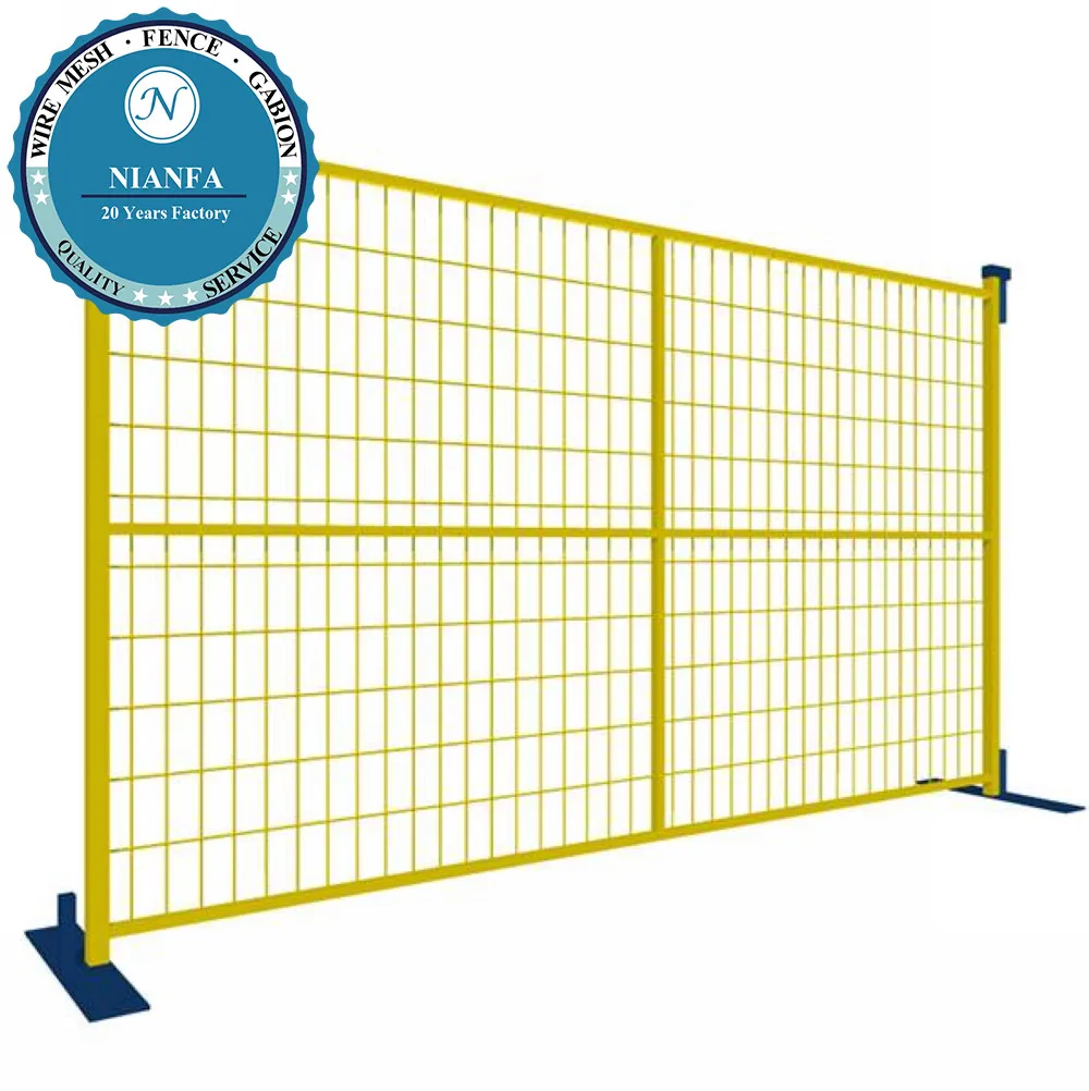 Construction Safety Guard Removable Galvanized Canada Temporary Fence(Guangzhou Factory)