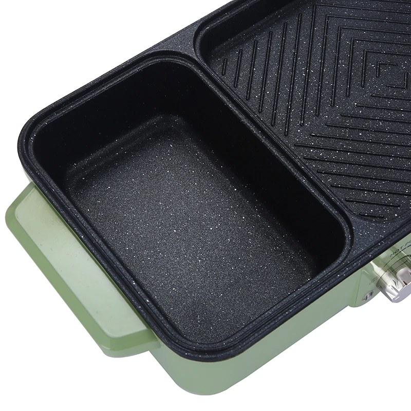 Wholesale flat grill hot plate and grill korean barbecue grill with hot pot