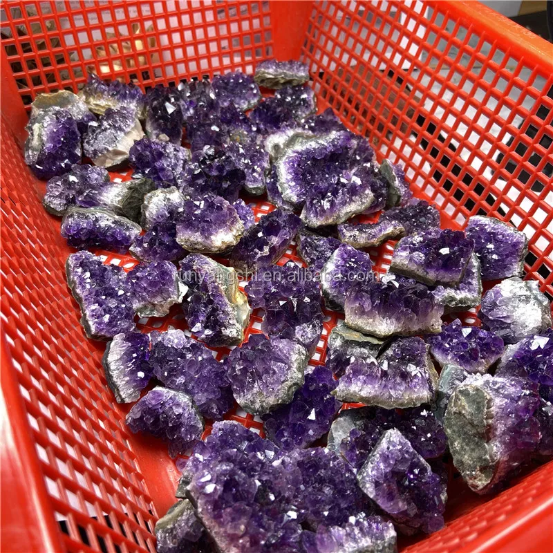 
wholesale quality crystals raw stones amethyst crystal cluster  (62592377046)