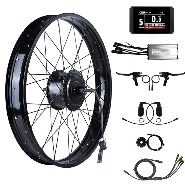 Joyebikes  Bafang Snow Bike kits Bafang G06 750w 48v rear hub motor wheel kit electric bicycle conversion bike kit for sale