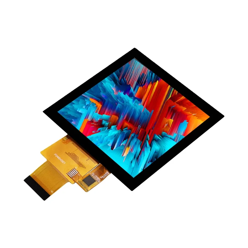 Polcd 3.97 inch 480*480 square all view angle 262k color ctp touch screen for industrial equipment