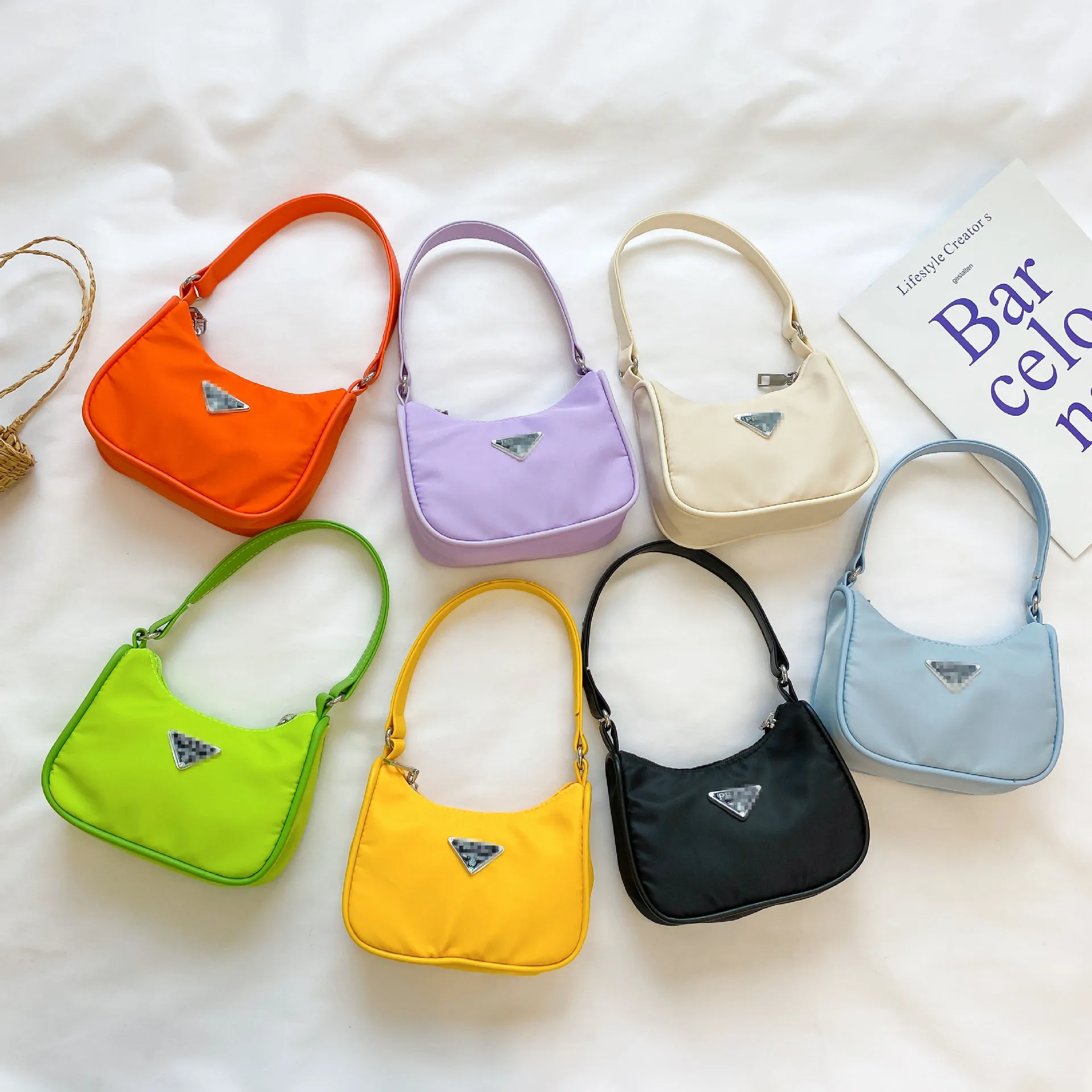 2021 New Fashion Mini Kid Purses and Handbags Cute Children Mini Handbags Nylon Crossbody Bag Girls Boys Shoulder Bag Handbag