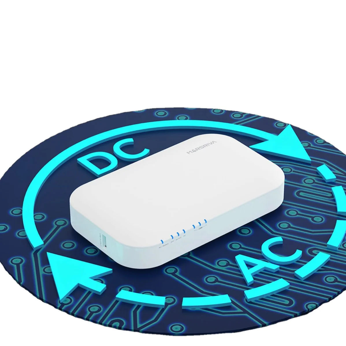 MARSRIVA Mini UPS портативный источник питания DC 5V/9V/12V/24V подходит для wifi маршрутизатора резервного