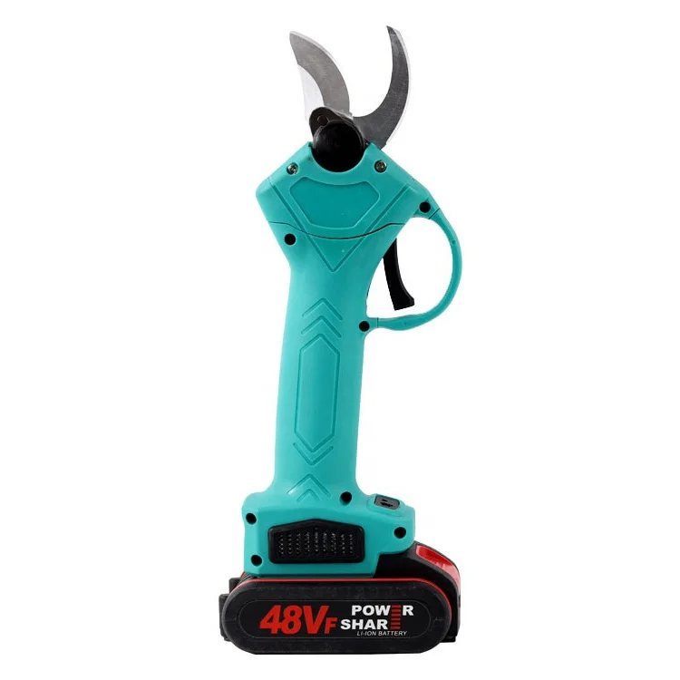 Cordless Electric Pruner Scissors Lithium Power Garden Tree Pruning Shears