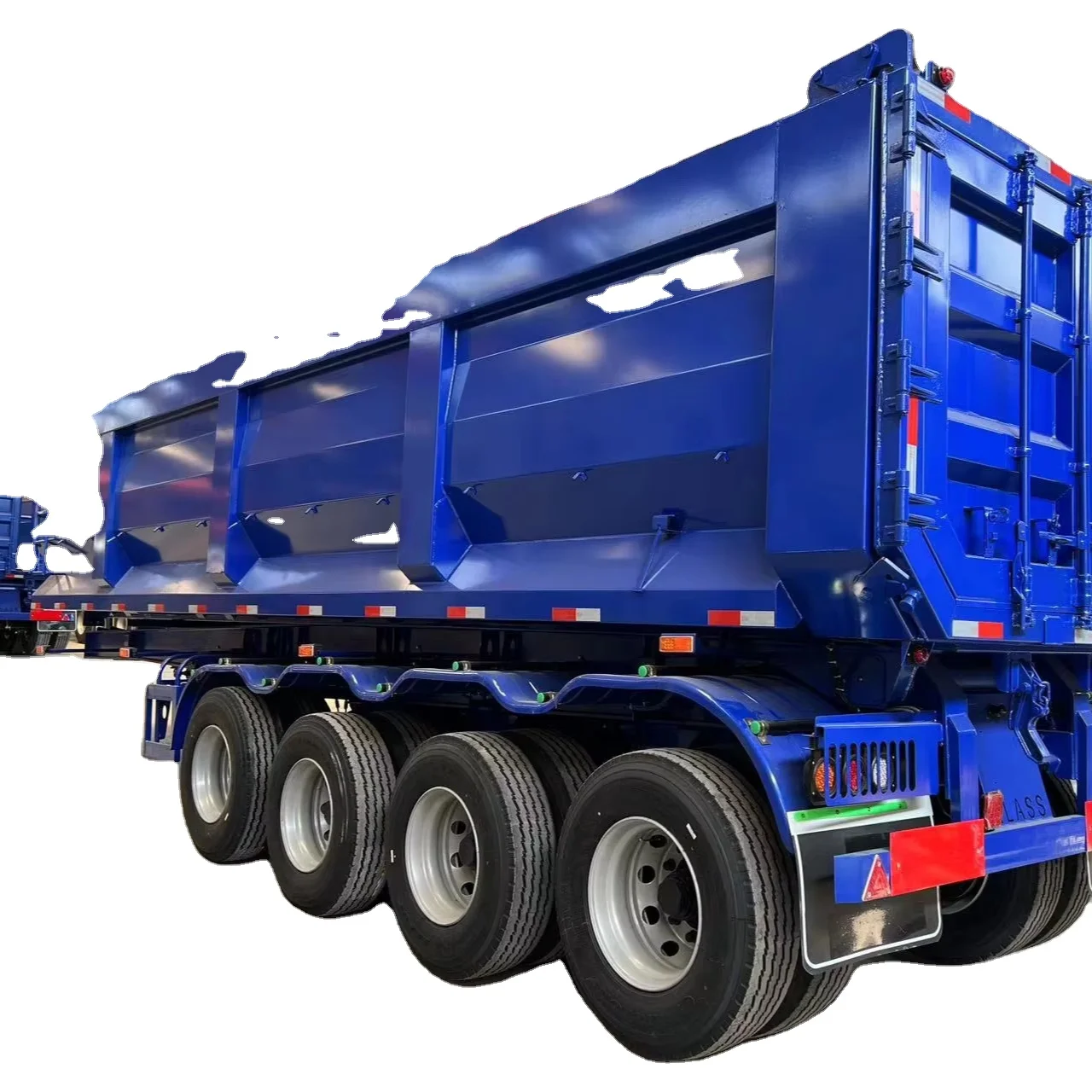2025 Heavy Duty 45 60 Cubic Meter 3axle Tipper  Tipping Rear U  Side Mounted Shape dump Semi Tractor  Cargo  Utility  Trailer