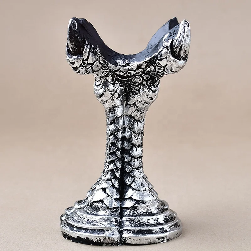 Wholesale Custom Resin Craft Carving Dragon Claw Skeleton Claw Ornament Crystal Ball Base Bottom Support