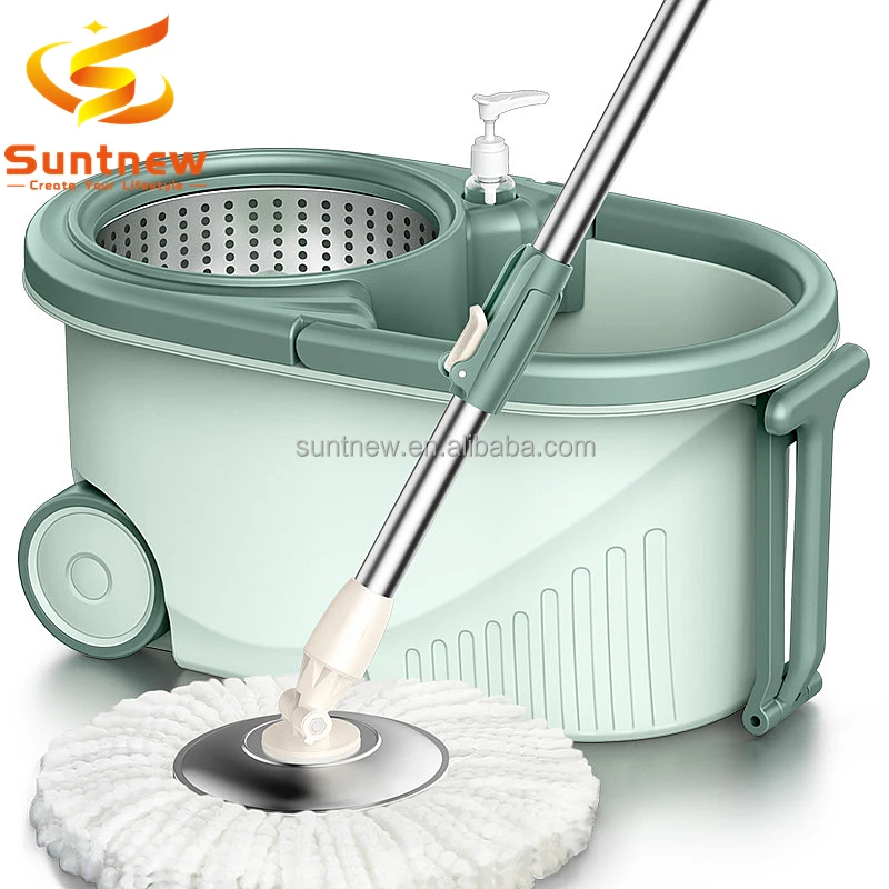 Sweeper Mop 360 Magic Smart Easy Mop and Bucket for Floor Cleaning with Long Handle Catch Mop