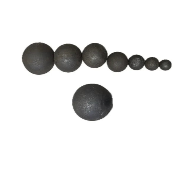 60 mm 70 MM  Casting Steel Balls Grinding Ball For Ball  Mill