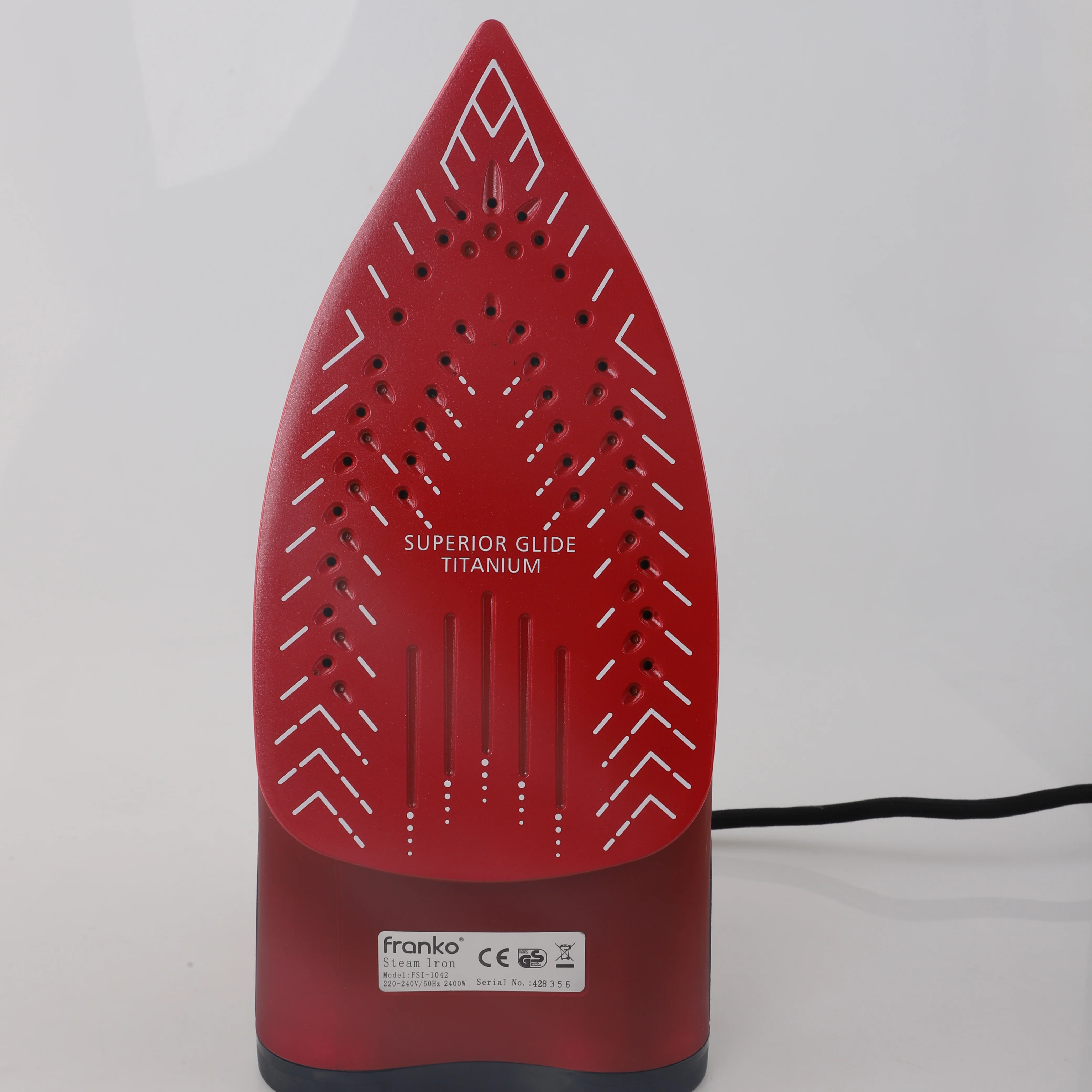 2021 new design safe high power 3000w electric steam iron for hotel
