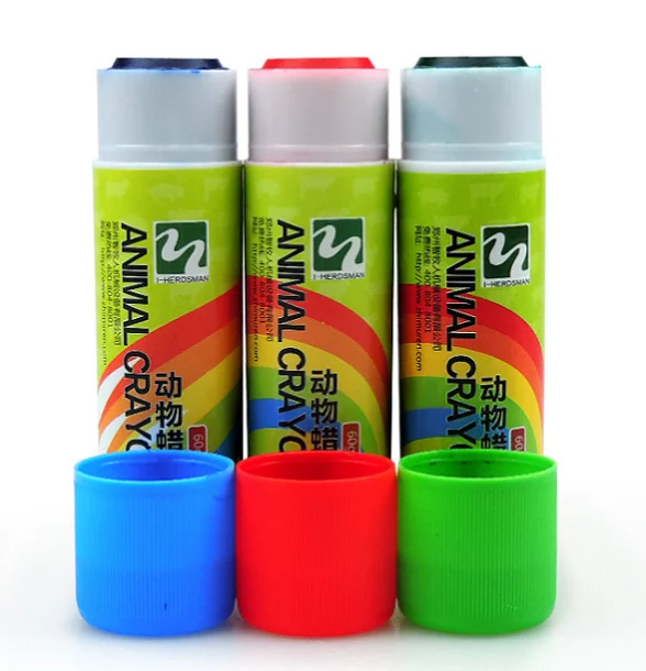 Pig marking crayons waterproof three colors