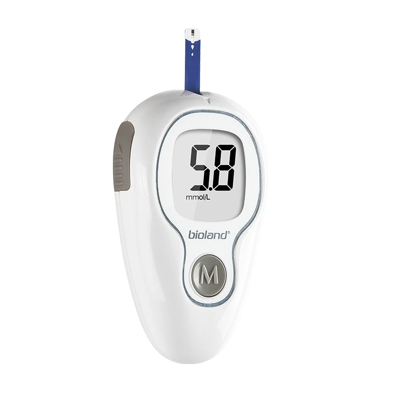 Medical Glucometer Blood Sugar Monitor Diabetes Glucose Meter Test Kit with 25/50pcs Strips and Lancets