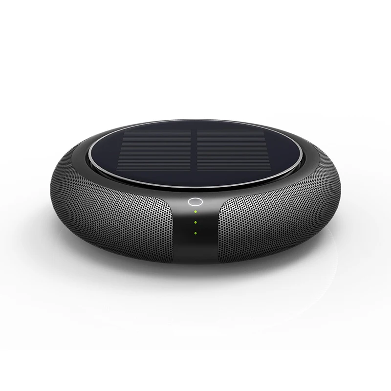 Solar energy &electric Portable USB Hepa Carbon Filter Car air purifier Formaldehyde removal from purified air