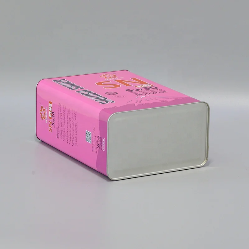 Лидер продаж жестяная банка для моторного масла Sakura 4 л