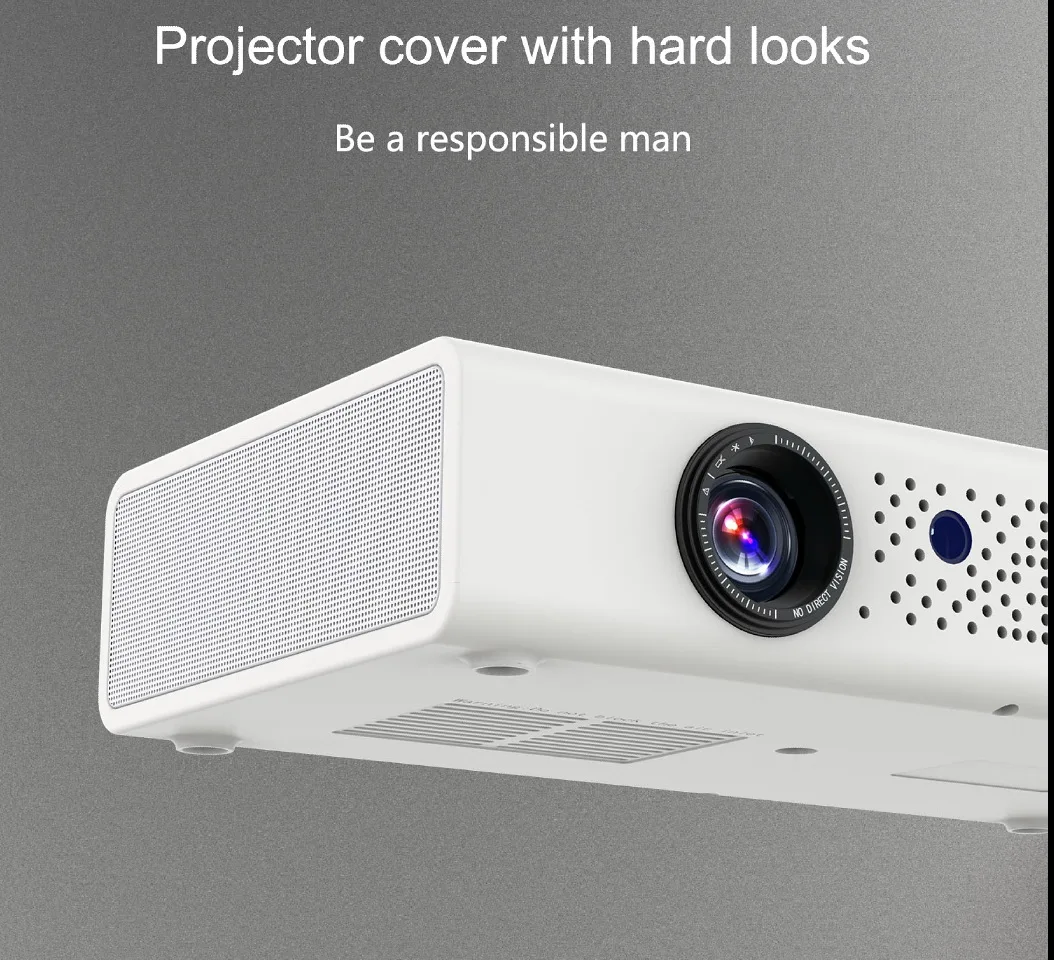 
Newest 4k projector V6, DLP Home theater project android Wifi 
