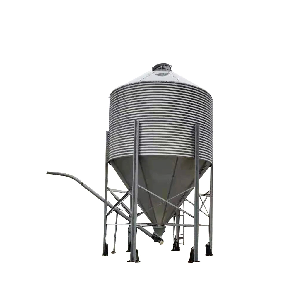 
Factory Supply High-Performance Double-Sided Galvanized Sheet Silo Grain Silo System silo de granos 