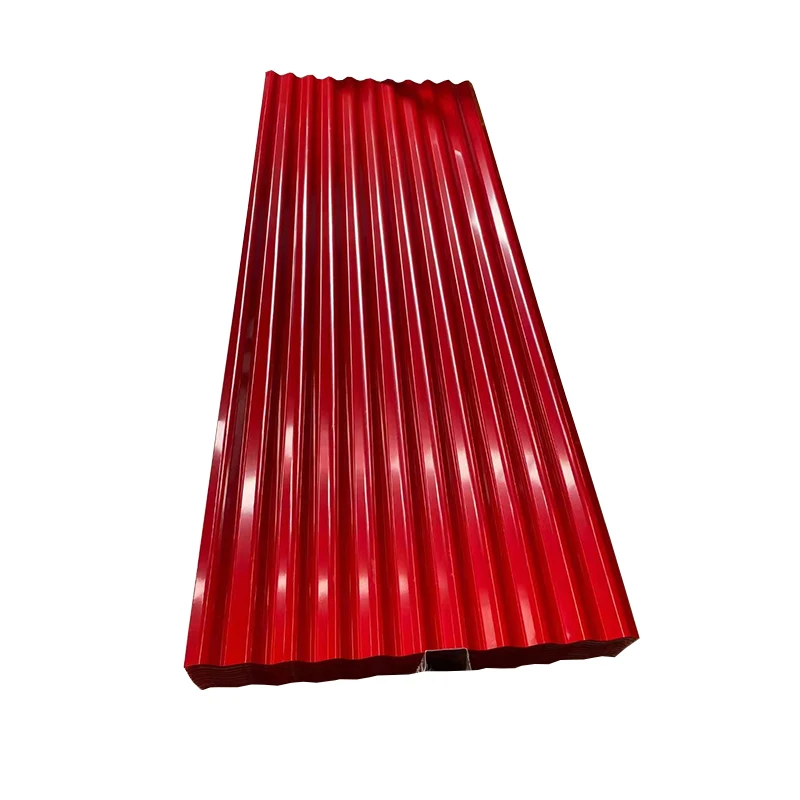 PPGI Roofing Material Color Coated Galvanized Sheet Board Dx51d Z275 14 Gauge Corrugated Metal Roofing Sheet Plate