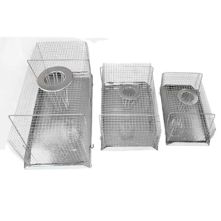 Top Hole Rat Mouse Cage Trap Disposable Square Pest Control Funnel Trap with Glue Designed Small Animals Capturing Mice Moles