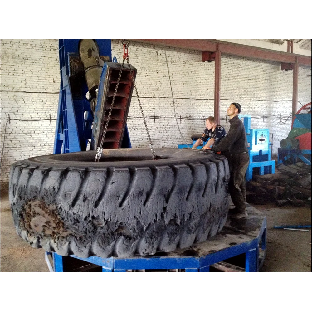 
High Output Automatic Waste Rubber Tire Recycling Machinery Equipment 