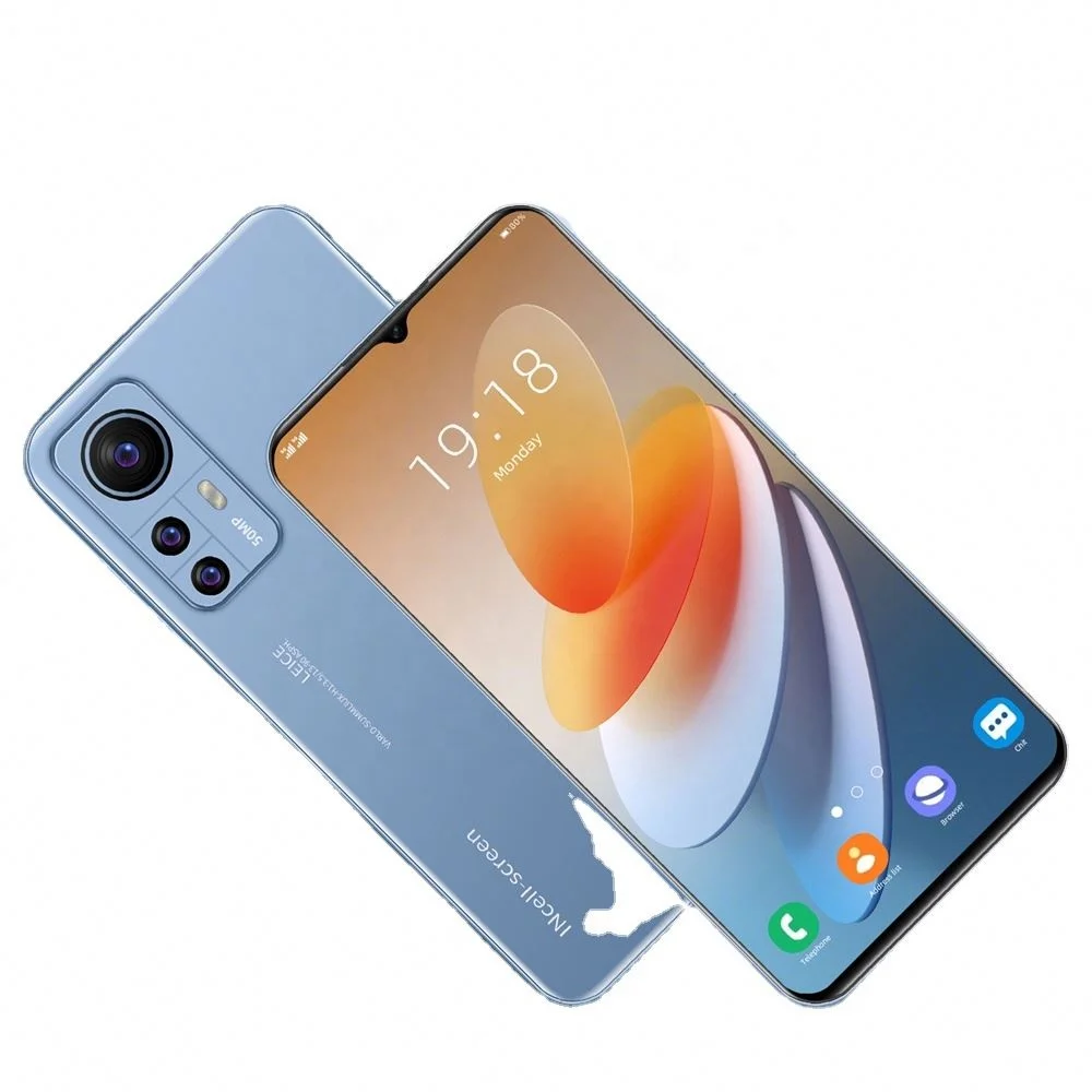 2023 new 12S PRO mobile phone board 16+1T 6.8 Inch product 5G cellular original mobilephone unlocked dual card mobile phone