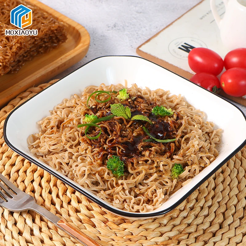 New Arrival Organic High Protein Dry Noodles Meal Replacement Vegetarin Pasta Fast Food Ramen