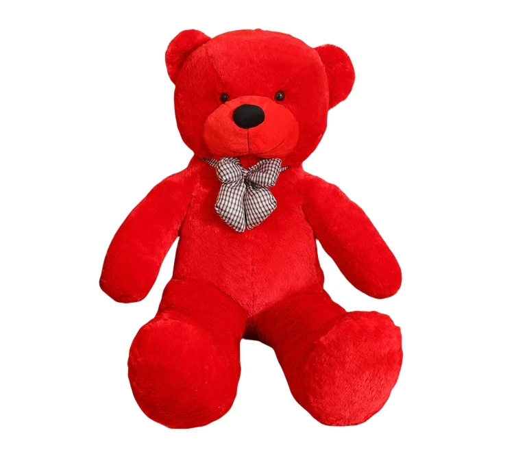 Оптовая продажа, большой плюшевый мишка из США, плюшевые игрушки, мягкие американские Валентина, плюшевый мишка с кожаным чехлом